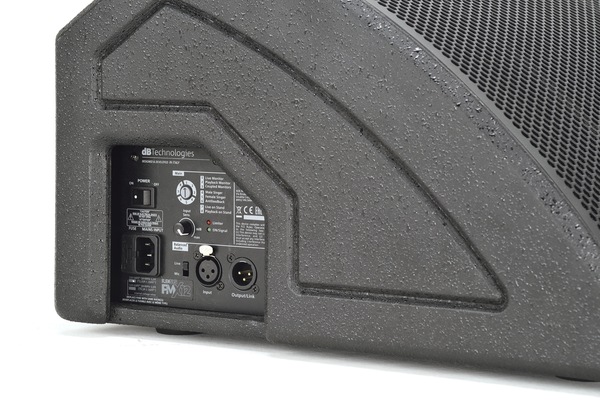 2-WAY 12" ACTIVE COAX STAGE MONITOR WEDGE, PRECISE DISPERSION PATTERN, LINEAR PHASE FIR FILTERS